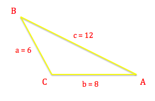 trekant - cosinus eksempel